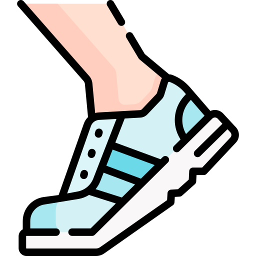 jogging Special Lineal color ikona