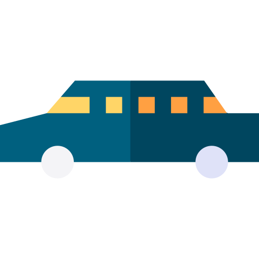 Limousine Basic Straight Flat icon