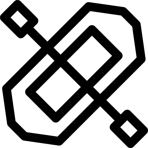 raften Basic Rounded Lineal icoon