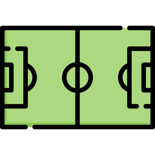 campo de fútbol Special Lineal color icono