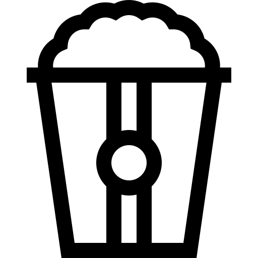 popcorn Basic Straight Lineal icona