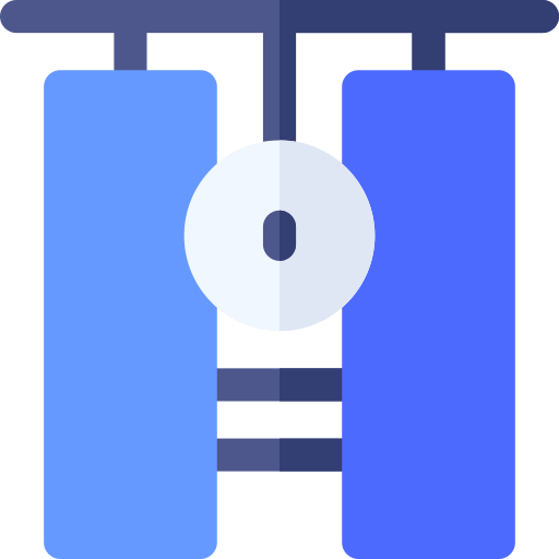 Oxygen tank Basic Rounded Flat icon