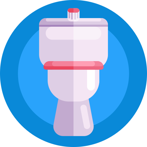 toilet Generic Circular icoon