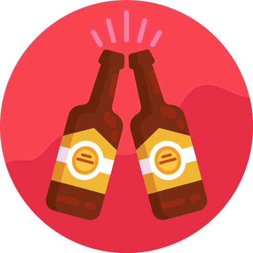 Beer bottle Generic Circular icon