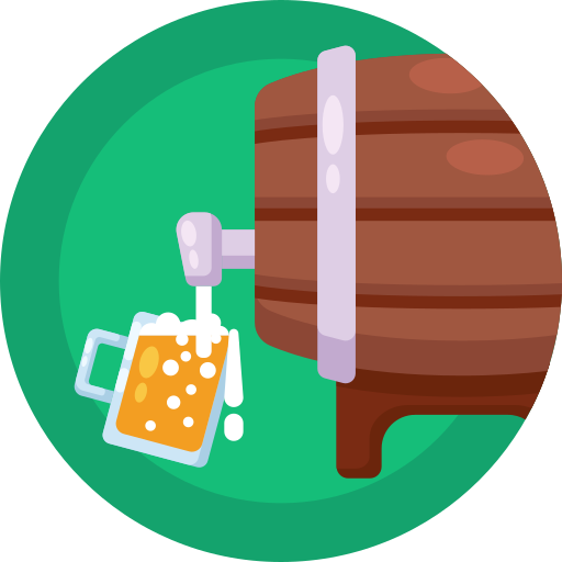 ビールタップ Generic Circular icon