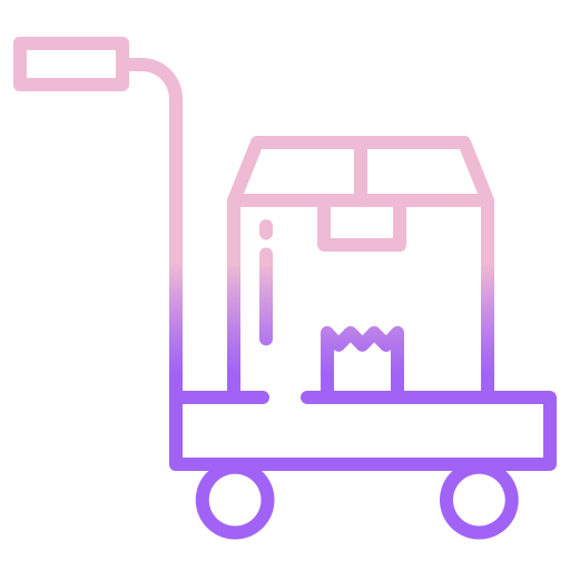 Trolley Icongeek26 Outline Gradient icon