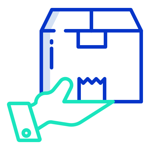 Delivery Icongeek26 Outline Colour icon