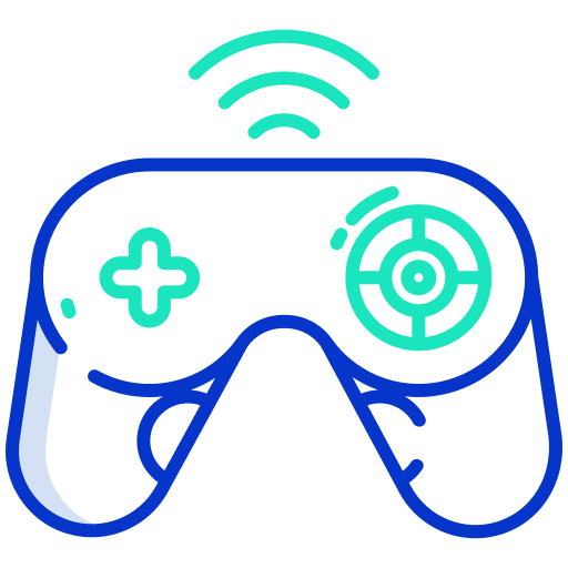 Game pad Icongeek26 Outline Colour icon