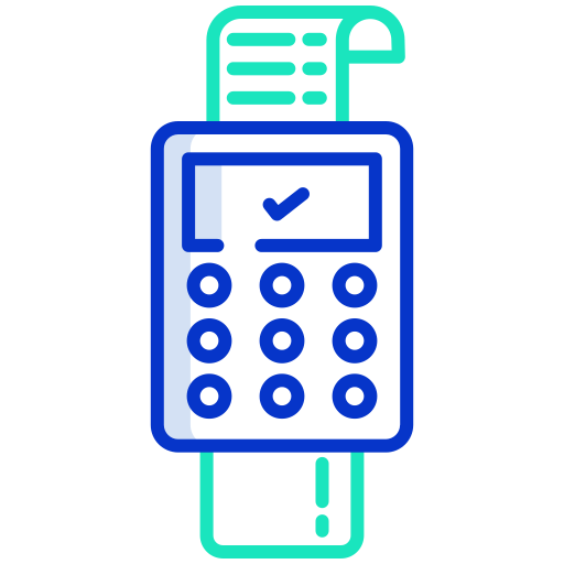 Payment terminal Icongeek26 Outline Colour icon