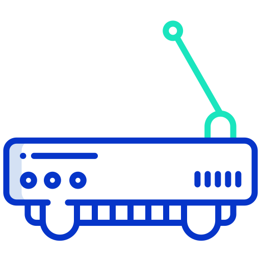 router Icongeek26 Outline Colour icon