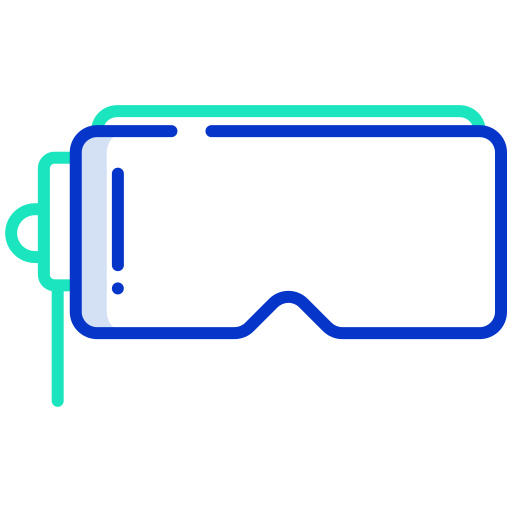 vr brille Icongeek26 Outline Colour icon