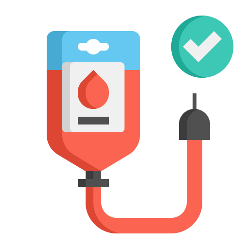 Blood transfusion Flaticons Flat icon