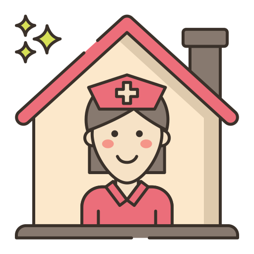 Nurse Flaticons Lineal Color icon