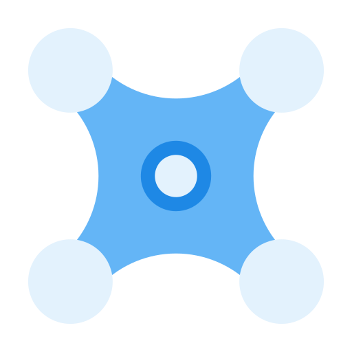 drone Generic Blue icoon