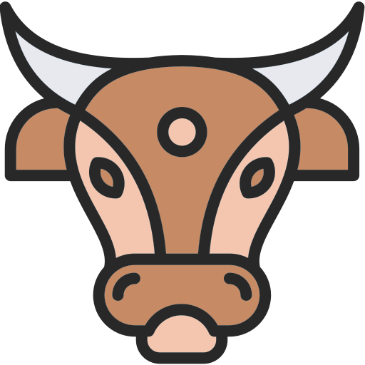 Święta krowa Generic Outline Color ikona