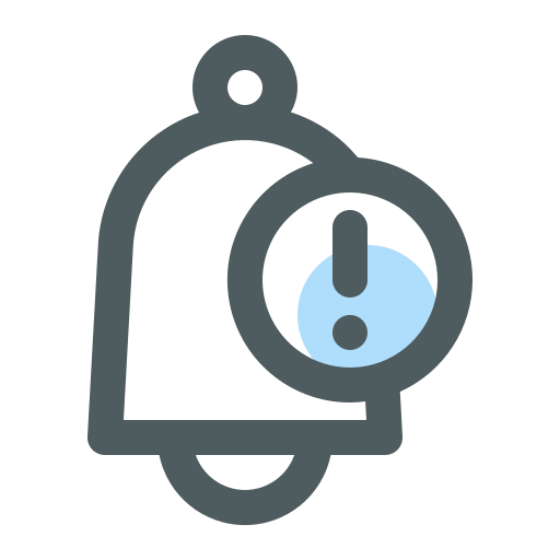 Alarm bell Generic Color Omission icon