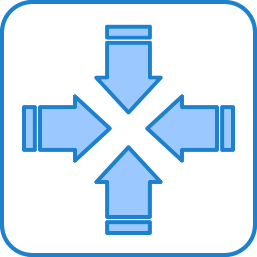 Center Generic Blue icon