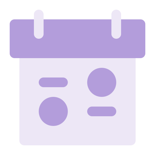 calendario Generic Flat icono