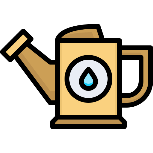 Watering can Generic Outline Color icon