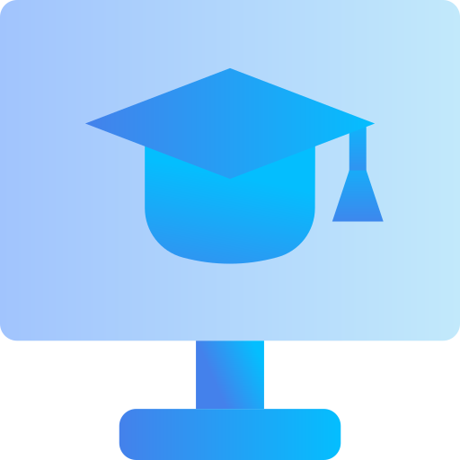 online onderwijs Generic Flat Gradient icoon