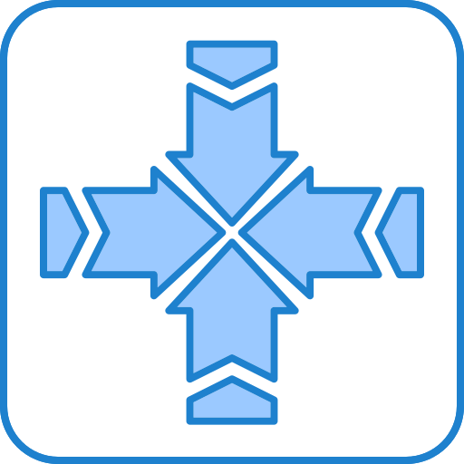 센터 Generic Blue icon