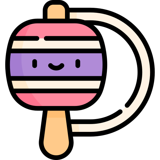 balero Kawaii Lineal color icon