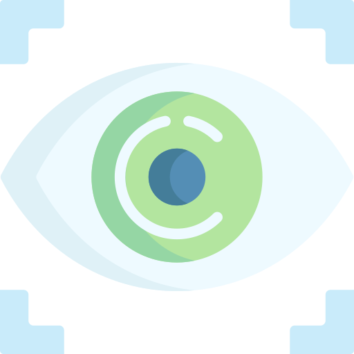 Eye tracking Special Flat icon