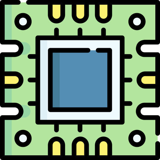 Microprocessor Special Lineal color icon