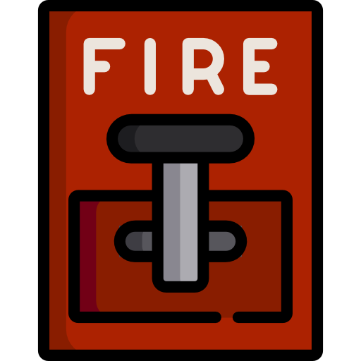 Пожарная тревога Special Lineal color иконка