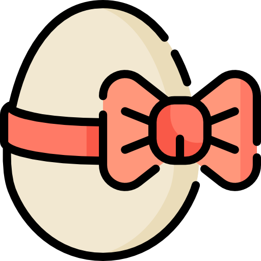 el huevo de pascua Special Lineal color icono