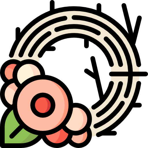 Wreath Special Lineal color icon