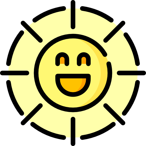 słońce Special Lineal color ikona