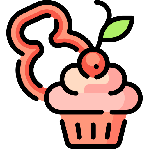 컵케이크 Special Lineal color icon