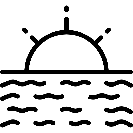 Ocean Basic Miscellany Lineal icon