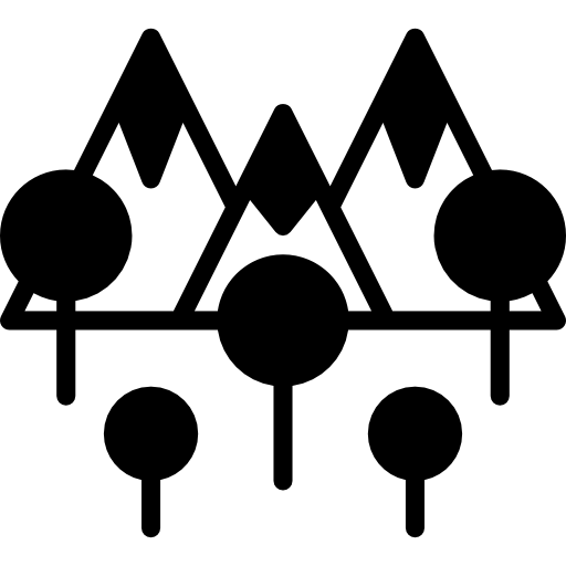 Mountain Basic Miscellany Fill icon