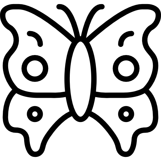schmetterling Basic Miscellany Lineal icon