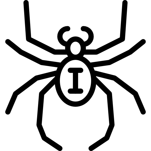 거미 Basic Miscellany Lineal icon