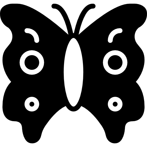 farfalla Basic Miscellany Fill icona