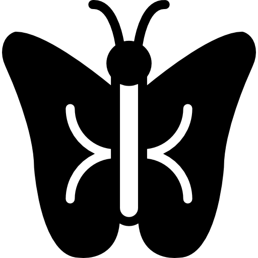papillon Basic Miscellany Fill Icône