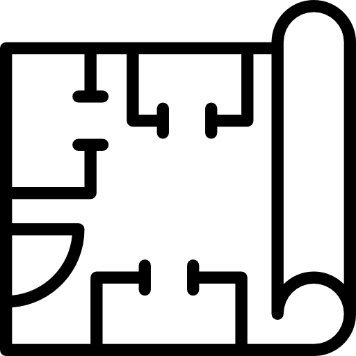 plano Basic Miscellany Lineal icono