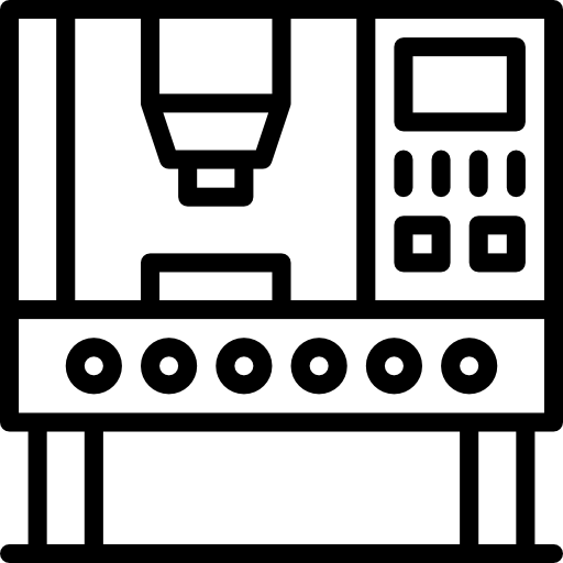 Machine press Basic Miscellany Lineal icon