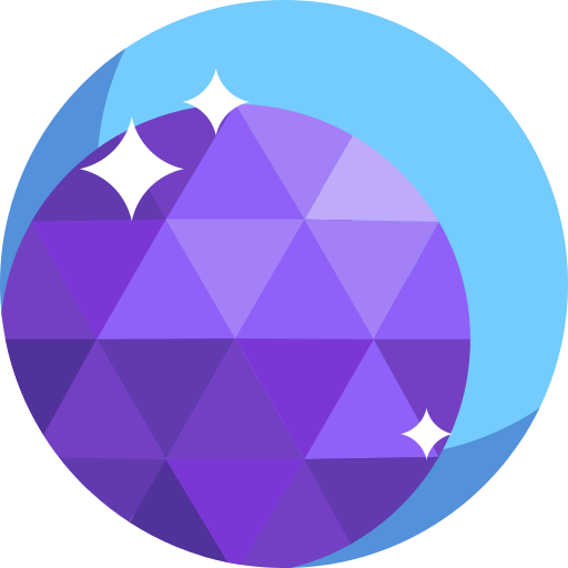 Diamond Detailed Flat Circular Flat icon