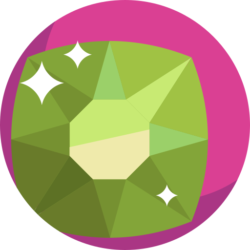 Diamond Detailed Flat Circular Flat icon