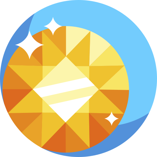 다이아몬드 Detailed Flat Circular Flat icon