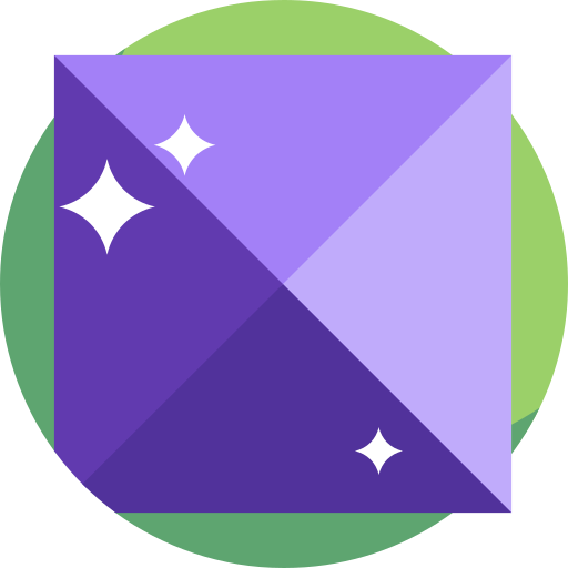 Diamond Detailed Flat Circular Flat icon