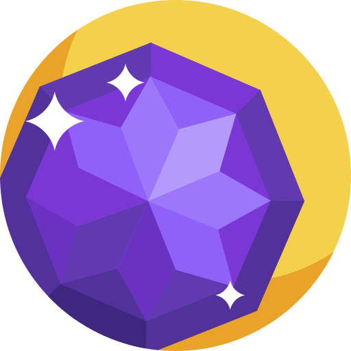 diamante Detailed Flat Circular Flat icono
