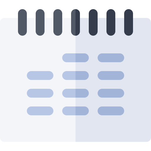 calendrier Basic Rounded Flat Icône