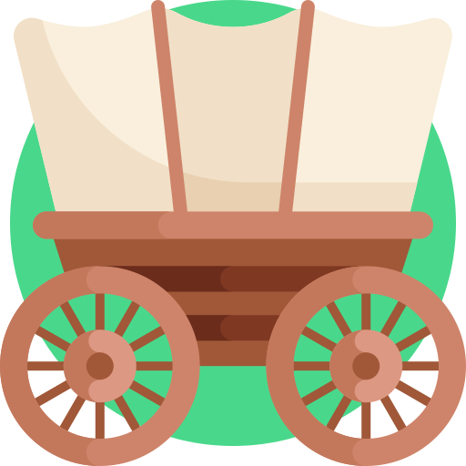 Wagon Detailed Flat Circular Flat icon
