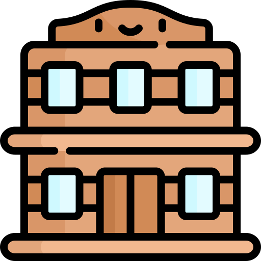 banco Kawaii Lineal color icono