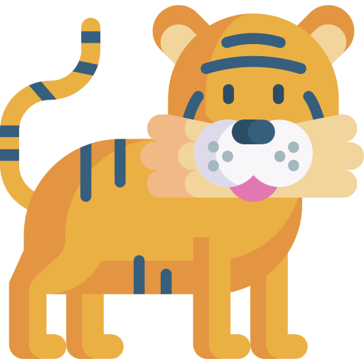 tiger Special Flat icon